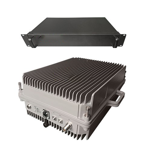  桑植350M PDT消防集群警用数字光纤直放站近远端机