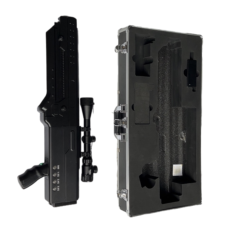  桑植手持便携式枪型低空防御反制四通道A型